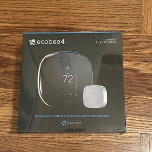 Ecobee4 Smart Thermostat with Alexa - Black 🌡️